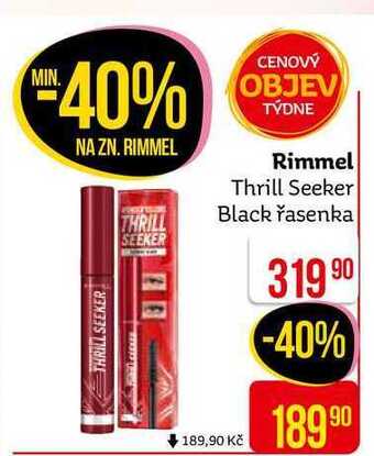 Teta Rimmel thrill seeker black řasenka nabídka