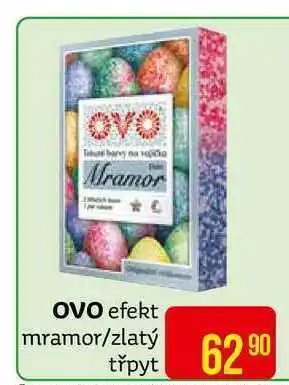 Teta Ovo efekt mramor/zlatý třpyt nabídka