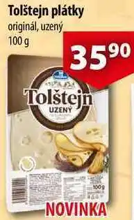 CBA Polotvrdý plátkový sýr tolštejn, 100 g nabídka