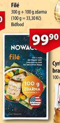 CBA Filé, 300 g + 100 g zdarma nabídka