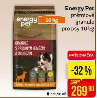 Teta Energy pet prémiové granule pro psy 10 kg nabídka