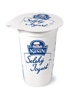 CBA Kunín selský jogurt bílý 200g nabídka