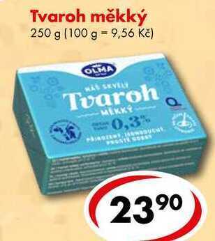 CBA Tvaroh měkký, 250 g nabídka