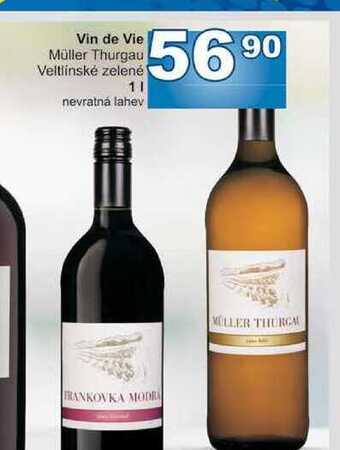 Jip Vin de vie müller thurgau 1l nabídka