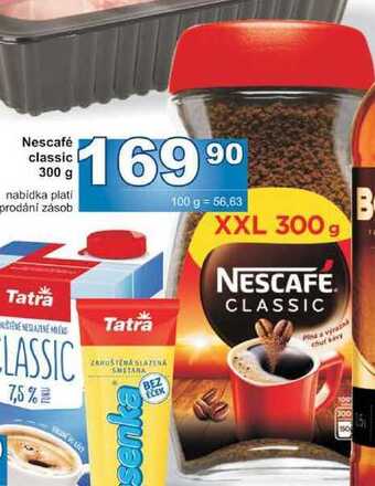 Jip Nescafé classic 300 g nabídka
