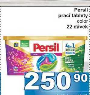 Jip Persil prací tablety color 22 dávek nabídka