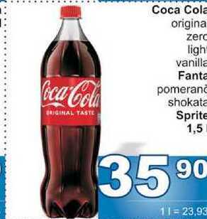 Jip Coca-cola 1,5l nabídka