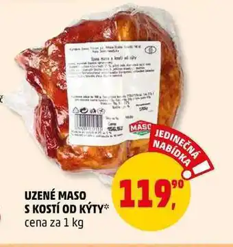 Penny Market Uzené maso s kostí od kýty, 1 kg nabídka