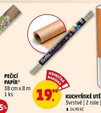 Penny Market Pečicí papír 38 cm x 8 m, 1 ks nabídka