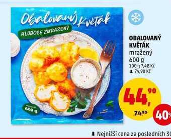 Penny Market Obalovaný květák, 600 g nabídka