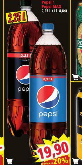 Norma Pepsi 2,25l nabídka