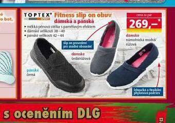 Norma Fitness slip on obuv nabídka