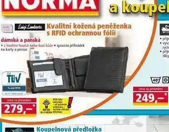 Norma Kvalitní kožená peněženka nabídka