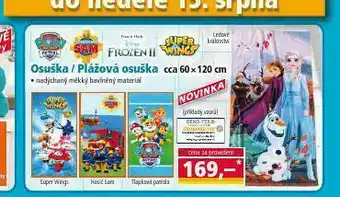 Norma Osuška / plážová osuška nabídka