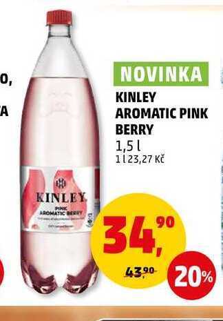 Penny Market Kinley aromatic pink berry, 1,5 l nabídka