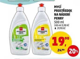 Penny Market Mycí prostředek na nádobí penny, 500 ml nabídka