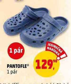 Penny Market Pantofle, 1 pár nabídka