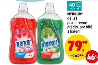 Penny Market Merkur gel, 3 l nabídka