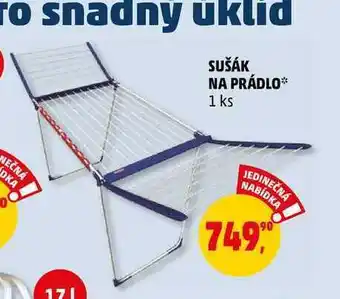 Penny Market Sušák na prádlo, 1 ks nabídka