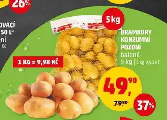 Penny Market Brambory konzumní pozdní, 5 kg nabídka