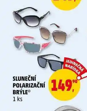 Penny Market Sluneční polarizační brýle, 1 ks nabídka