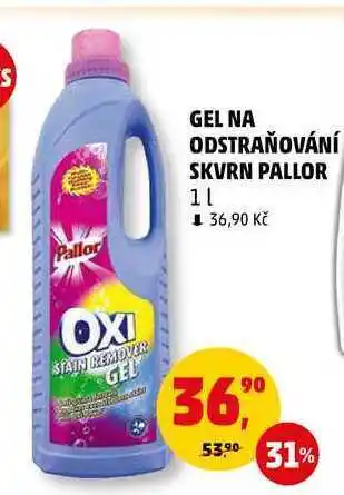 Penny Market Gel na odstraňování skvrn pallor, 1 l nabídka