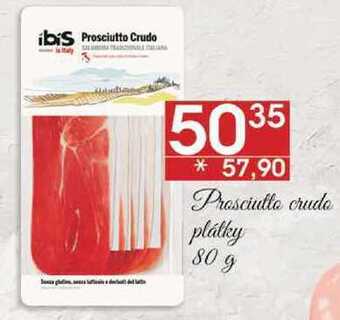 Jip Prosciutto crudo plátky, 80 g nabídka