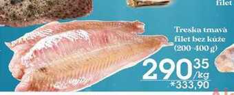 Jip Treska tmavá filet bez kůže (200-400 g), 1 kg nabídka