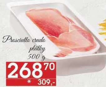 Prosciutto crudo plátky, 500 g