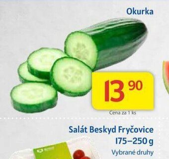 Kubík potraviny Okurka 1ks nabídka