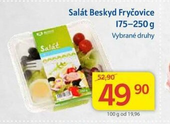 Kubík potraviny Salát Beskyd Fryčovice 175-250g nabídka