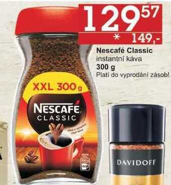 Jip Nescafé classic instantní káva, 300 g nabídka