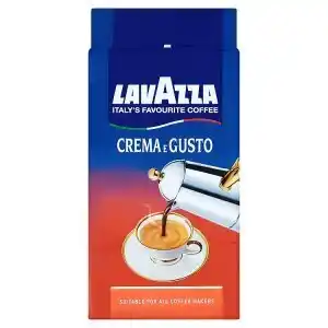 Jip Lavazza crema e gusto směs pražené mleté kávy 250g nabídka