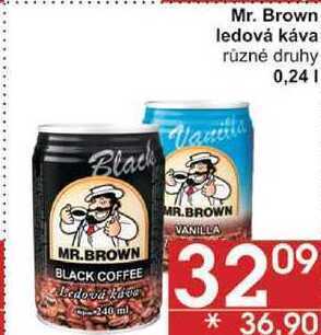 Jip Mr. brown ledová káva různé druhy, 0,24 l nabídka
