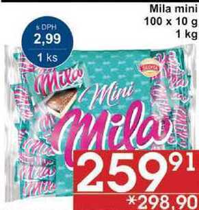 Jip Sedita mila mini 100 x 10 g,1 kg nabídka