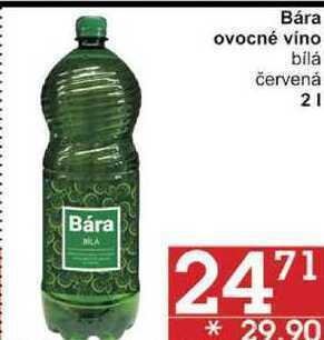 Jip Bára ovocné víno bílá, 2 l nabídka