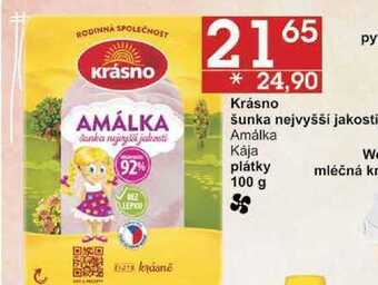 Jip Krásno šunka nejvyšší jakosti amálka, 100 g nabídka