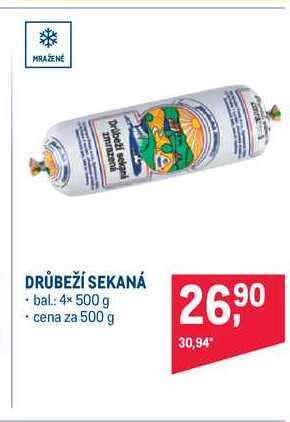 Makro Vodňanská drůbež drůbeží sekaná 500 g nabídka