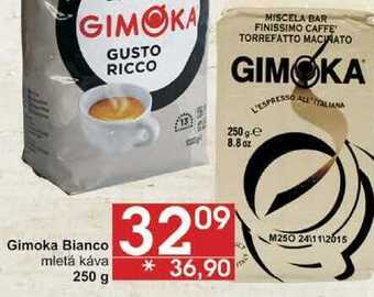 Jip Gimoka bianco mletá káva, 250 g nabídka
