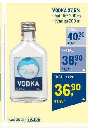 Makro Vodka 37,5% 200 ml nabídka