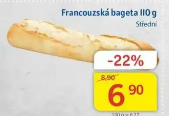 Kubík potraviny Francouzská bageta 110g nabídka