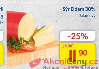 Kubík potraviny Sýr Eidam 30% nabídka