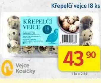 Kubík potraviny Křepelčí vejce 18 ks nabídka