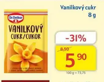 Kubík potraviny Vanilkový cukr 8g nabídka