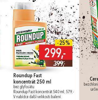 Globus Roundup fast koncentrát nabídka