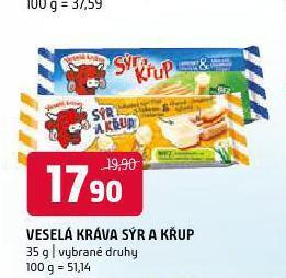 Terno Veselá kráva sýr a křup nabídka