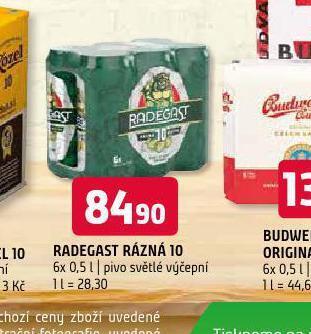 Terno Pivo radegast rázná 10 nabídka