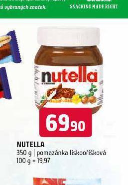 Terno Nutella nabídka