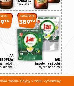 Terno Jar kapsle na nádobí nabídka
