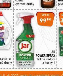 Terno Jar power spray nabídka